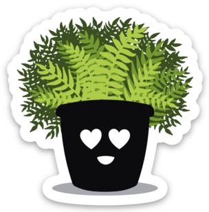 Luvie Plant Sticker #1
