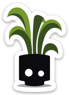 Norman Plant Sticker #1